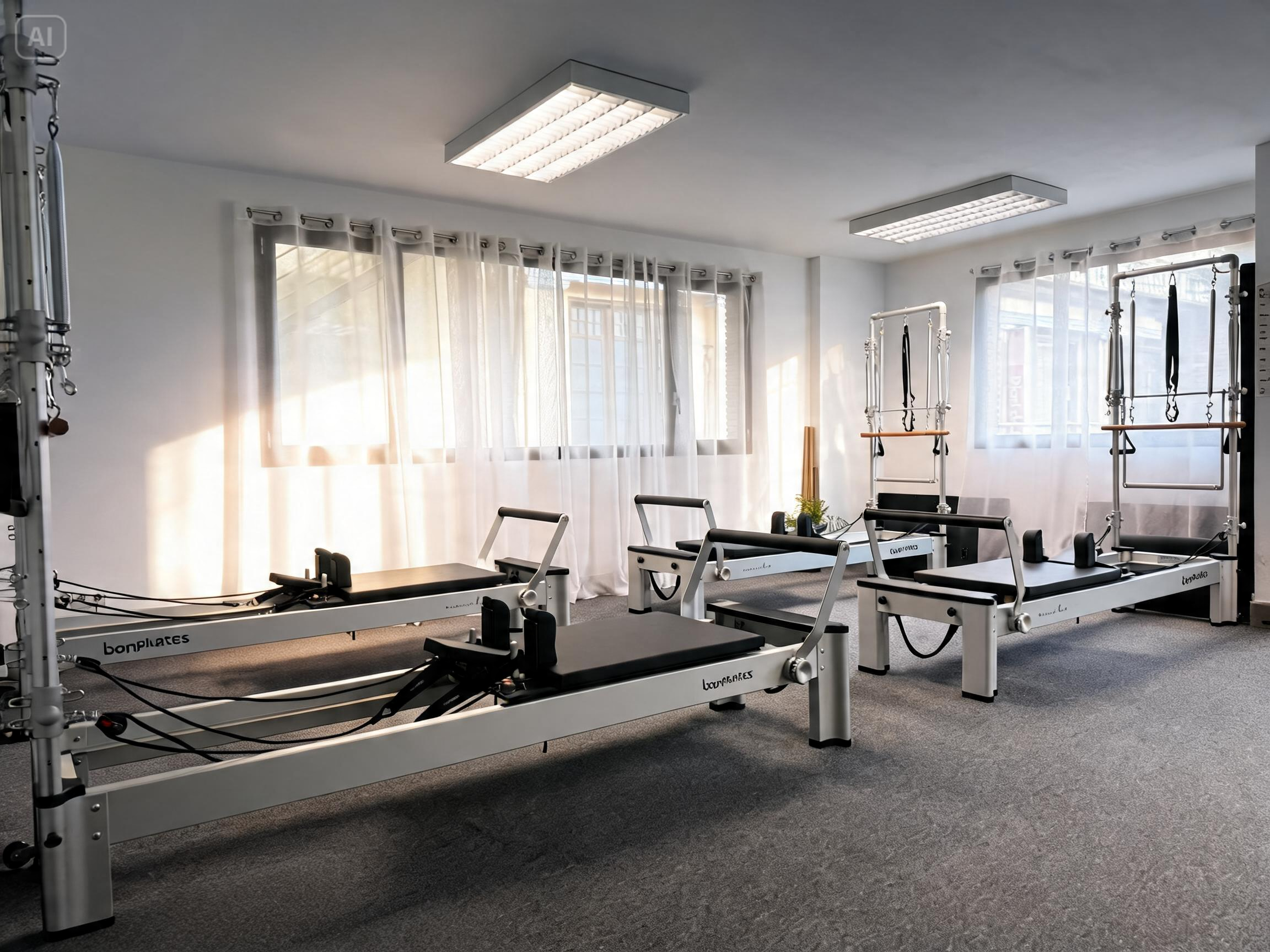 Sessió grupal a Body Pilates, Olot